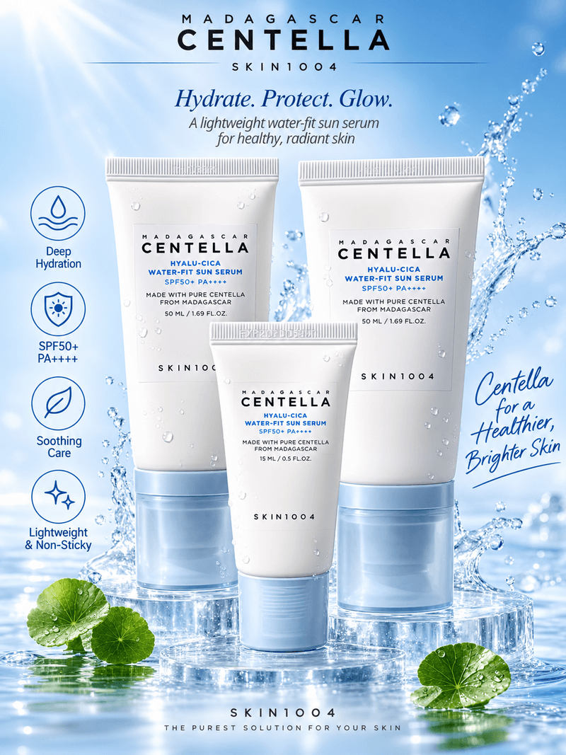 SKIN1004 Madagascar Centella Hyalu-Cica Water-Fit Sun Serum (SPF50+ PA++++)